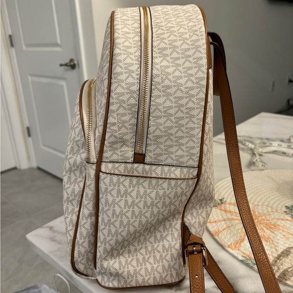 Michael Kors Abbey Women Monogram Logo Backpack Shoulder Bag main image 13
